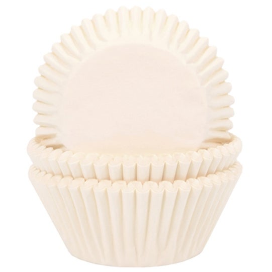 House of Marie Caissettes à Cupcakes - Ivoire pcs/50