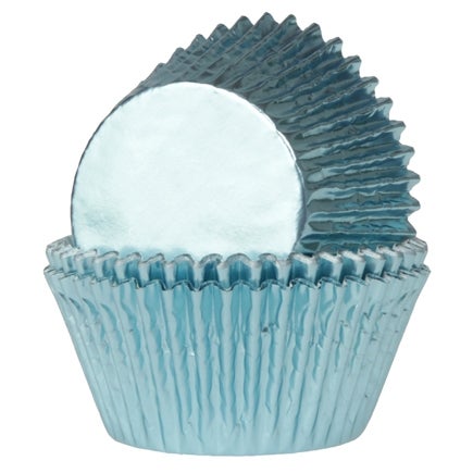 House of Marie Mini Caissettes à Cupcakes - Baby Blue pcs/36