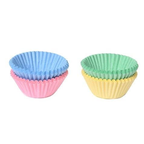 House of Marie Caissettes à Cupcakes Chocolat Pastel Assorti
