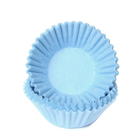 House of Marie Caissettes à Cupcakes Chocolat Pastel Blue