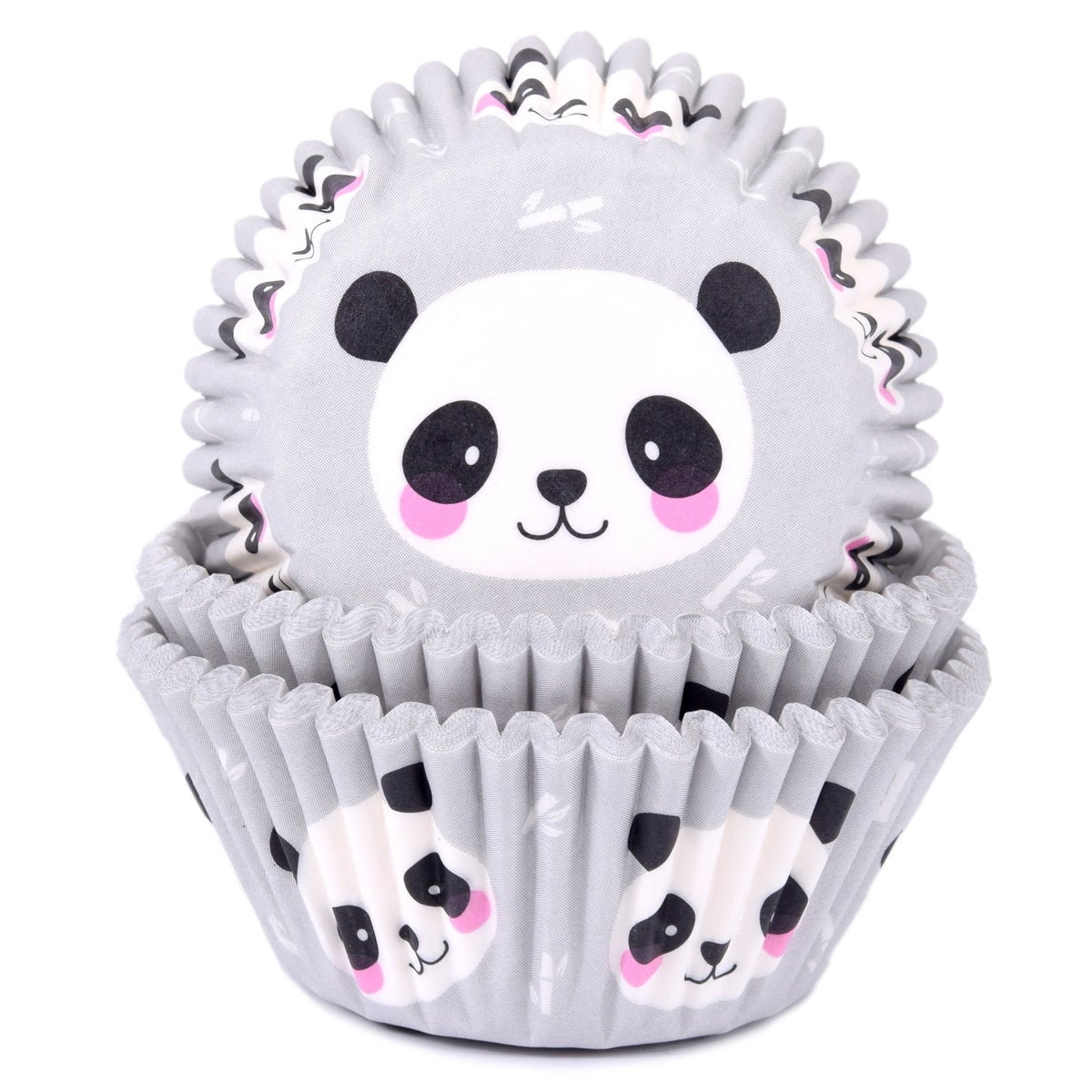 House of Marie Caissettes à Cupcakes - Panda pcs/48