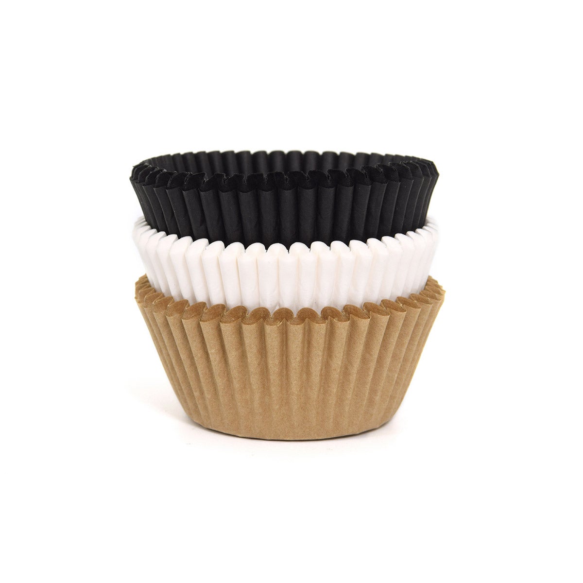 House of Marie Caissettes à Cupcakes Assorti Natural pcs/75