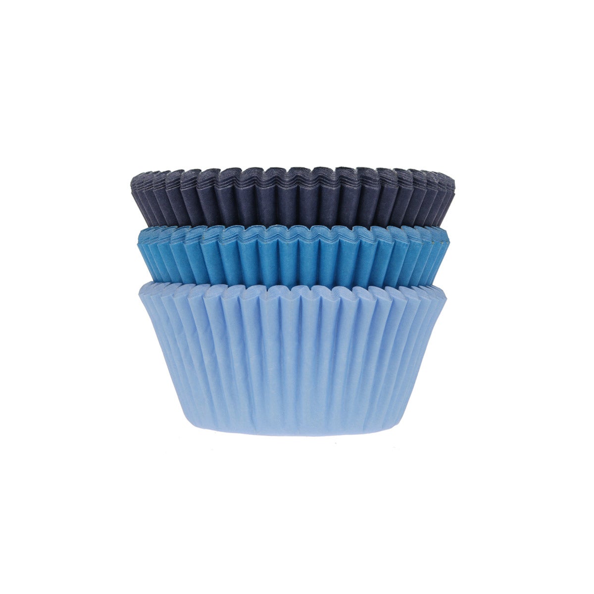 House of Marie Caissettes à Cupcakes Assorti Blue pcs/75