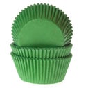 House of Marie Baking cups Grass green - pk/48