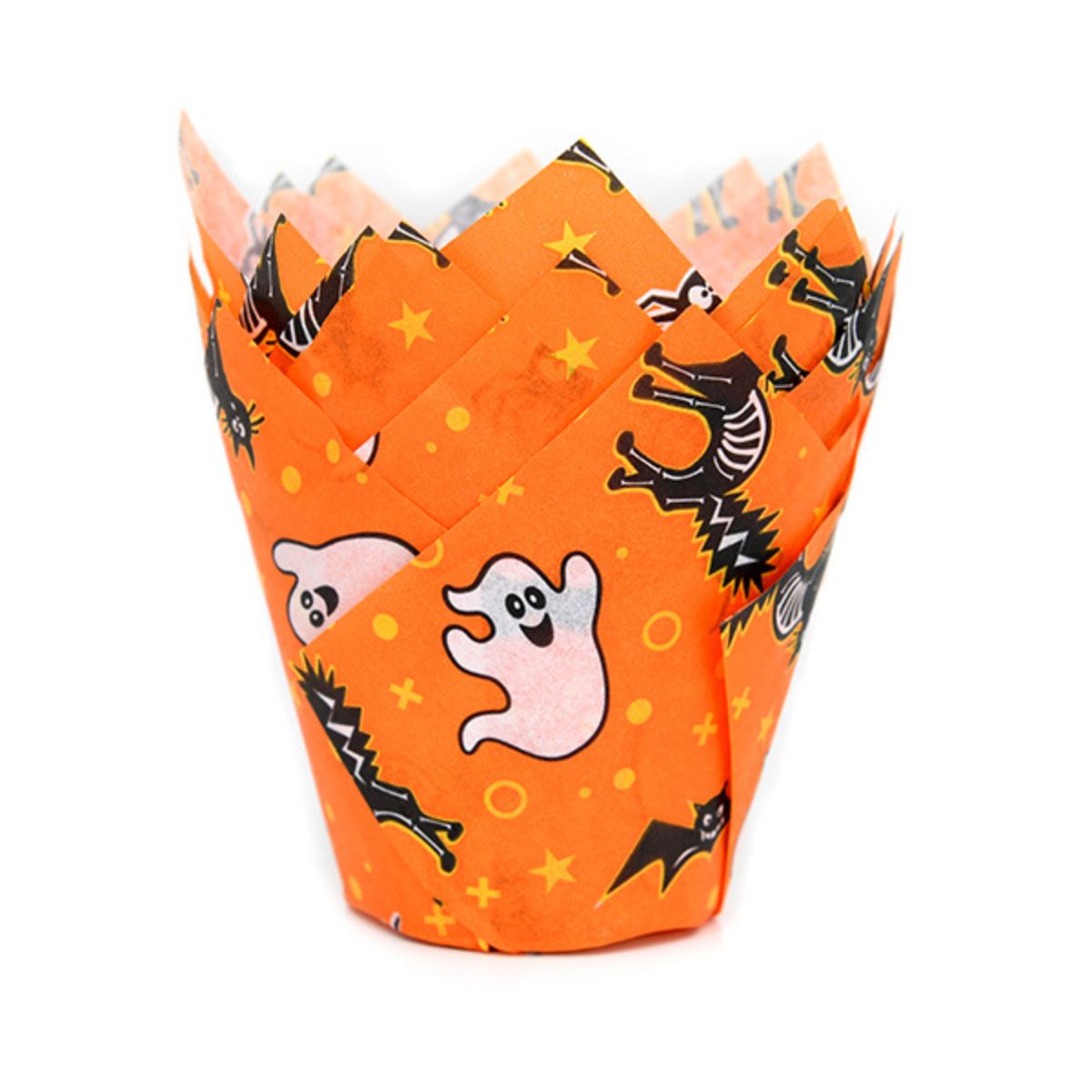 House of Marie Tulip Baking Cups - Scary Halloween pk/36