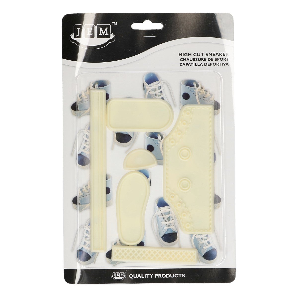 JEM Baskets à coupe haute set/6