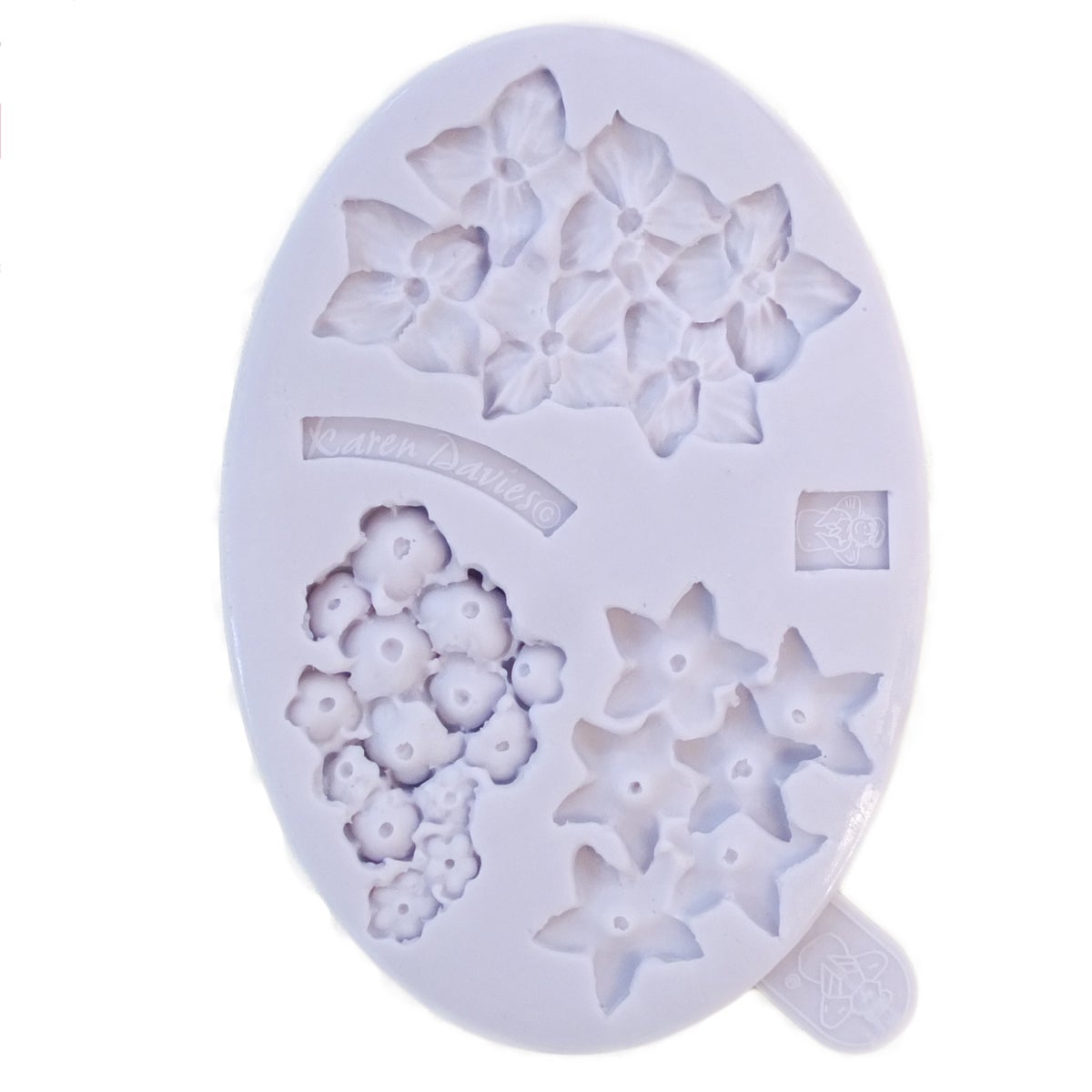 Karen Davies Siliconen Mould - Filler Flowers