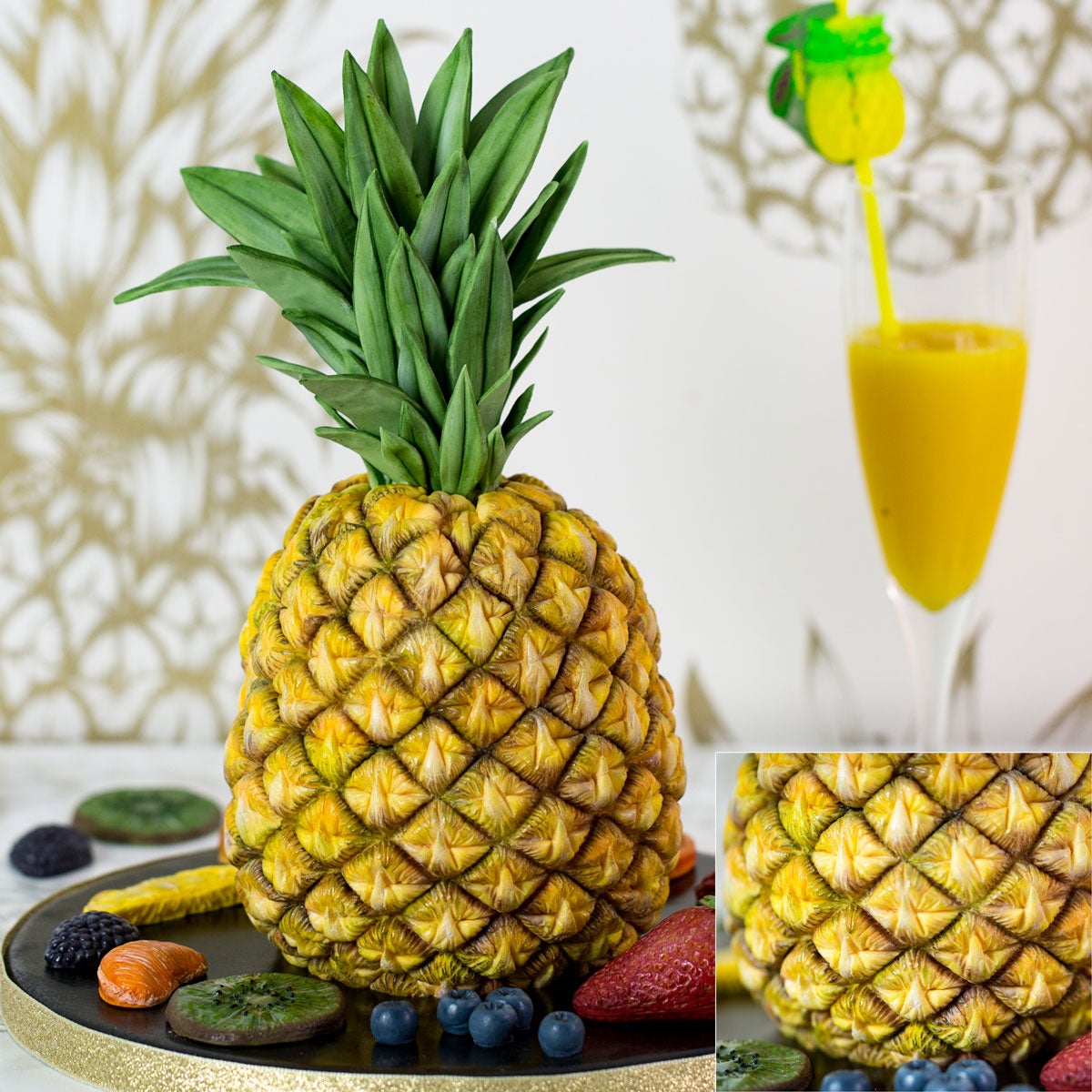 Karen Davies Moule en silicone - Ananas Tropical