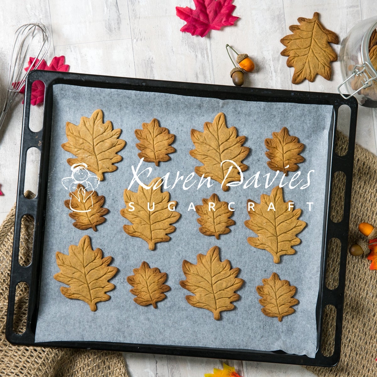 Karen Davies Moule en silicone - Feuille d’automne