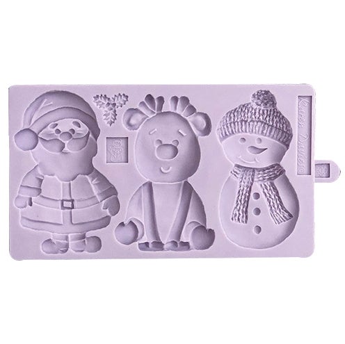 Karen Davies Moule en Silicone - Biscuit de Noël