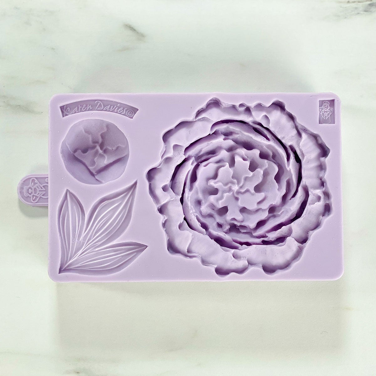 Moule en silicone Karen Davies - Pivoine