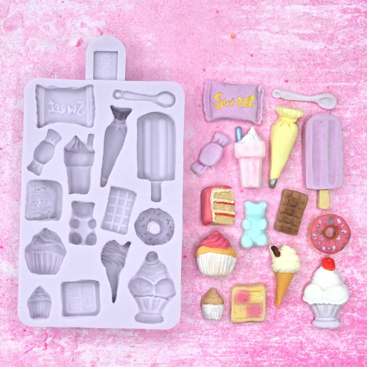 Karen Davies Moule en Silicone Confiserie Miniature