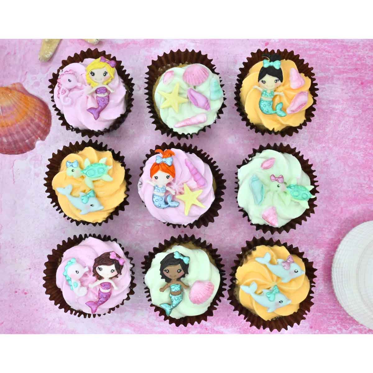 Karen Davies Moule en Silicone - Sirène Miniature