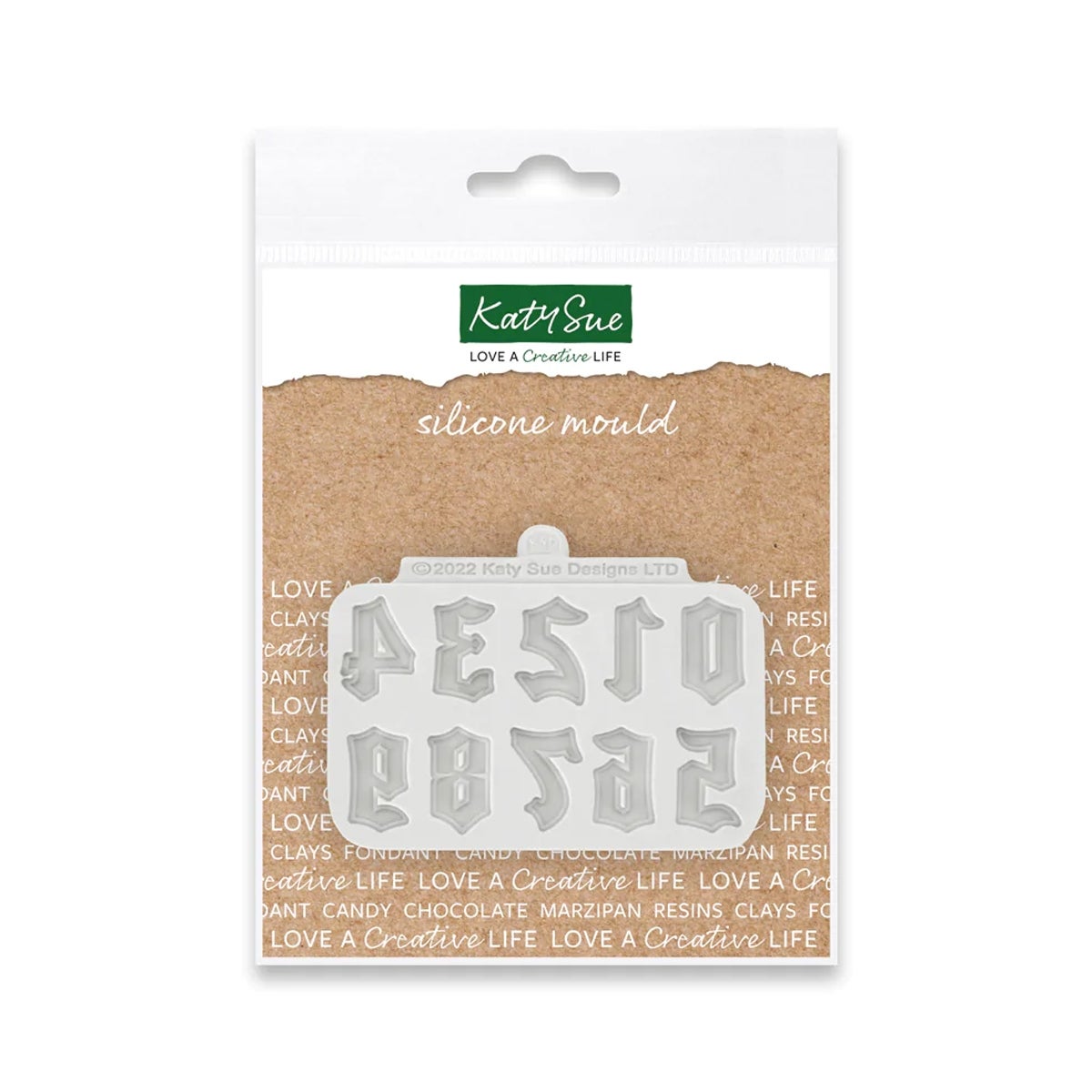 Katy Sue Moule Numéros de la police gothique