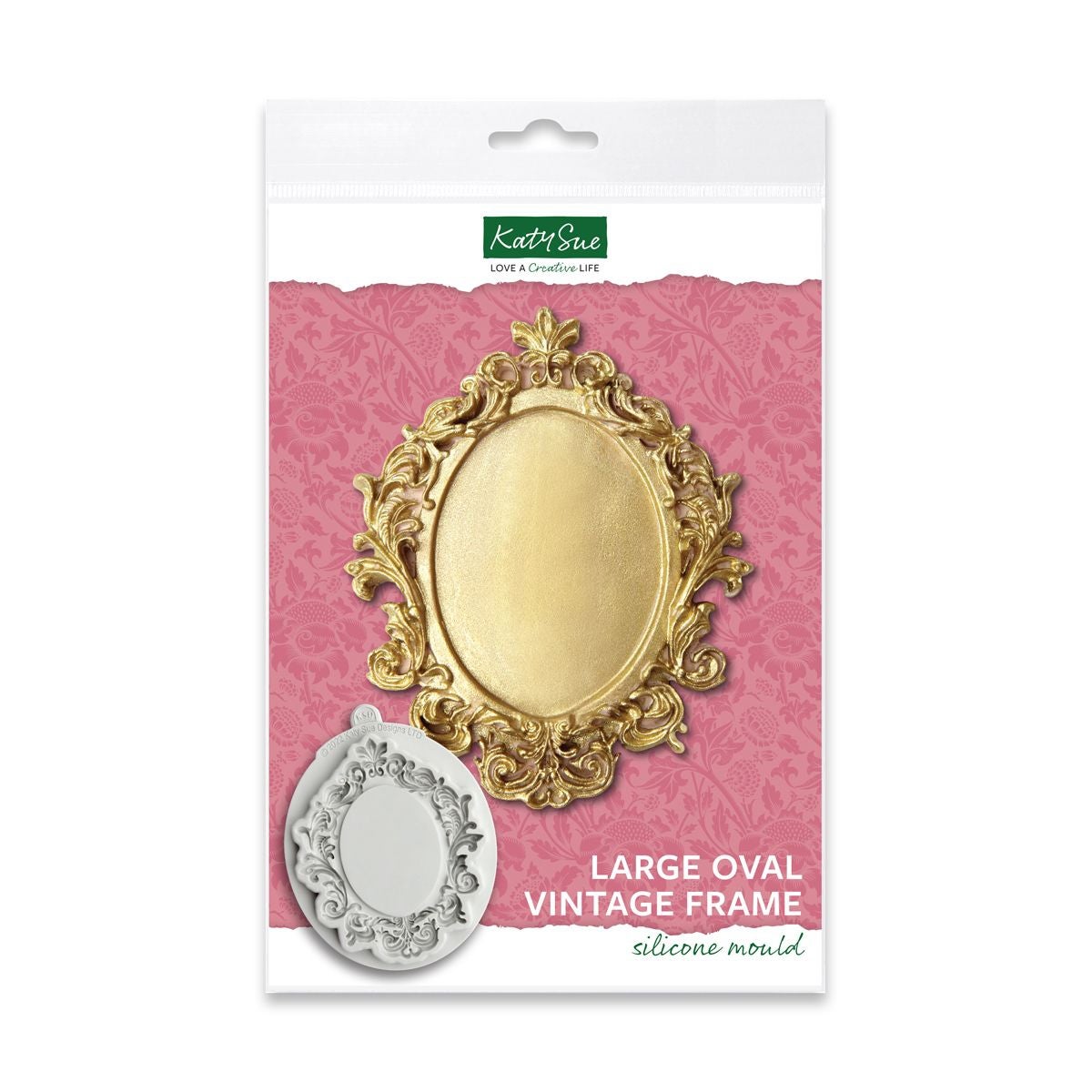 Katy Sue Mould Grand Cadre Ovale Vintage