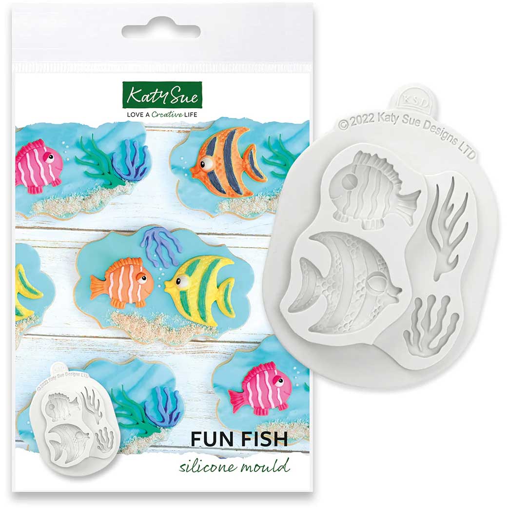 Katy Sue Moule en Silicone Fun Fish