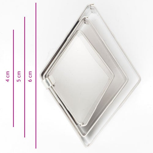 Biscuits Emporte-pièce Losange Série/3