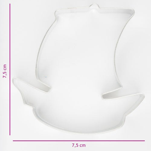 Biscuits Emporte-pièce Bateau Pirate 7,5 cm