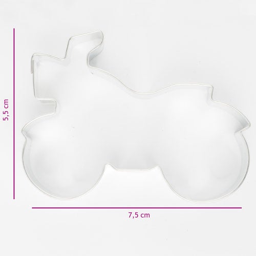 Biscuits Emporte-pièce Moto 9 cm