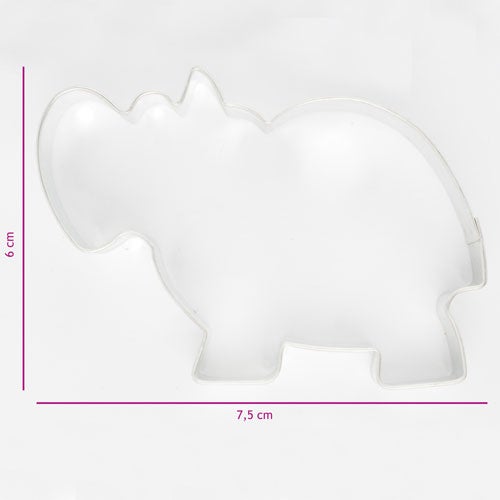 Cookie Cutter Hippo 7,5 cm