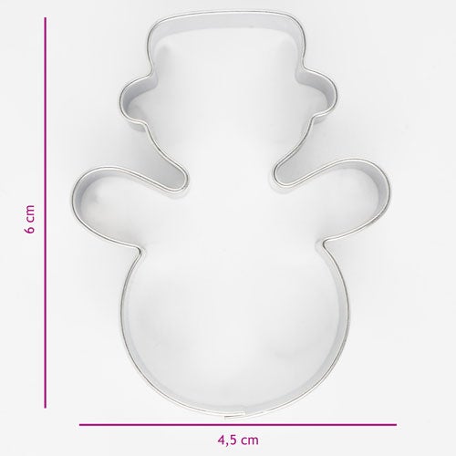 Biscuits Emporte-pièce Bonhomme de neige 6 cm