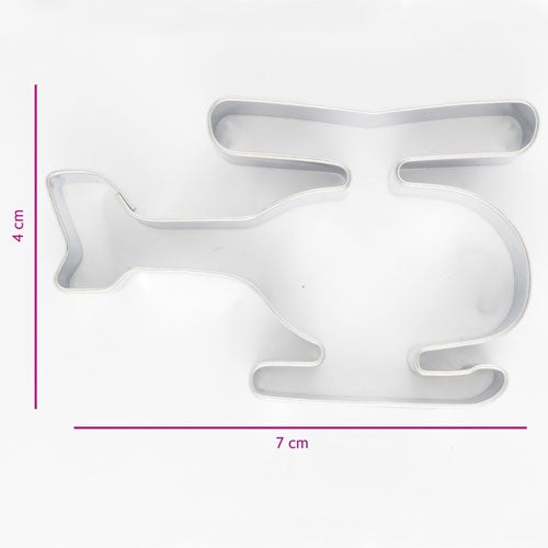 Biscuits Emporte-pièce Hélicoptère 7 cm