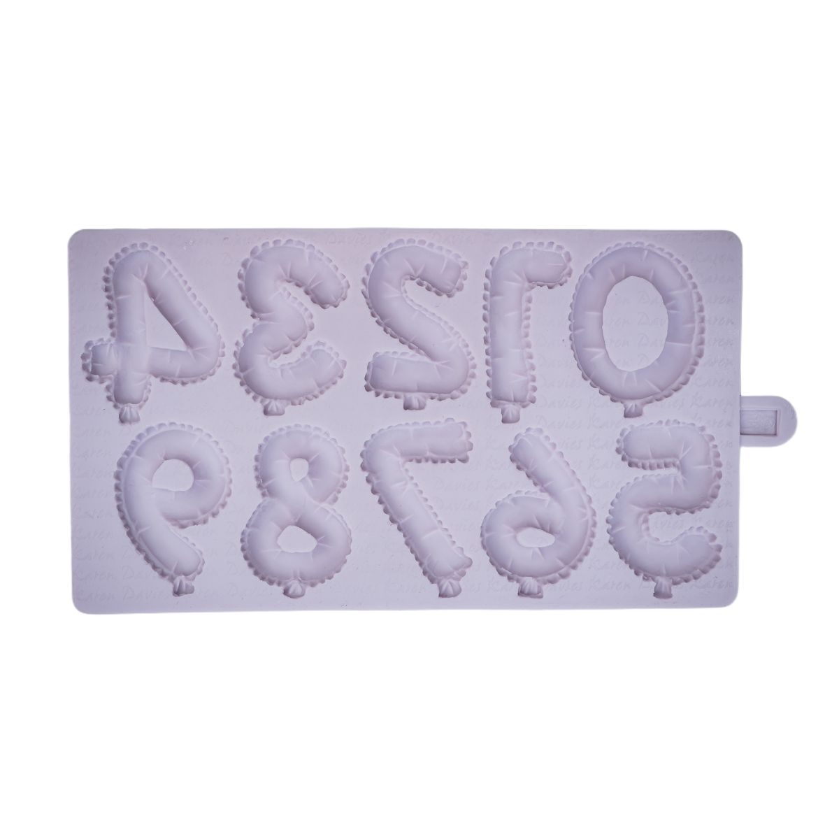 Karen Davies Moule en Silicone - Chiffres de Ballon
