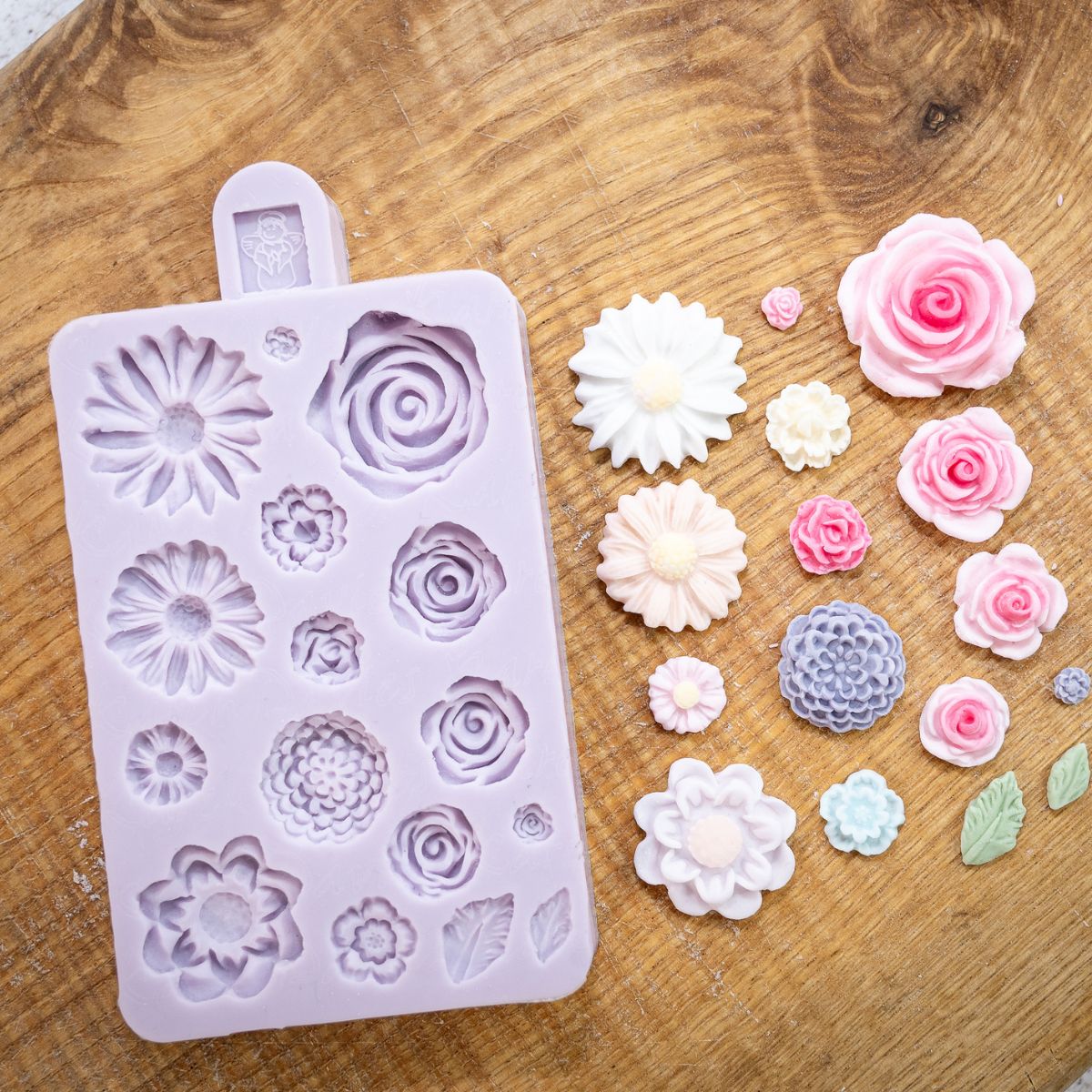 Karen Davies Moule en Silicone - Fleurs Miniatures