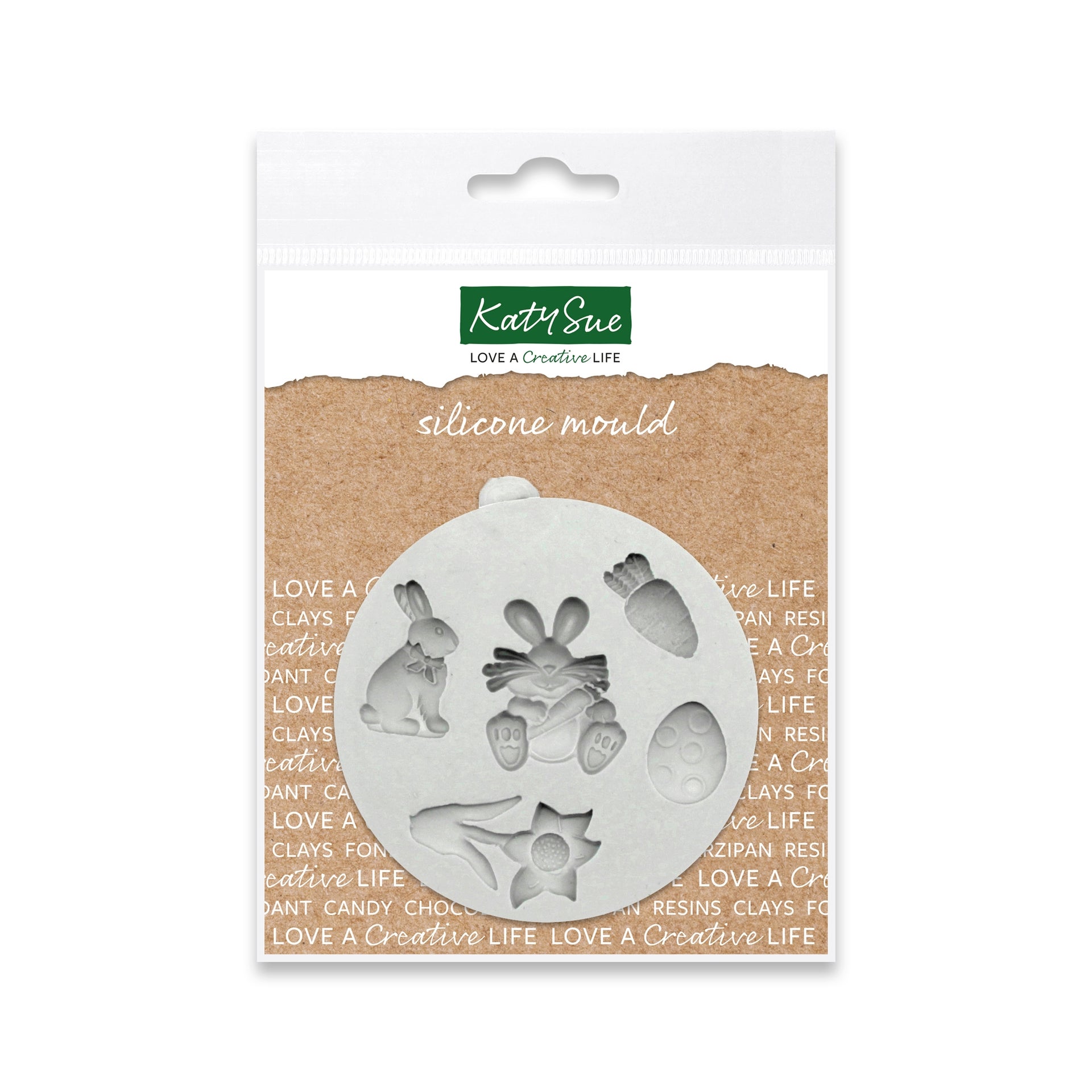 Katy Sue Moule en Silicone - Pâques Miniature