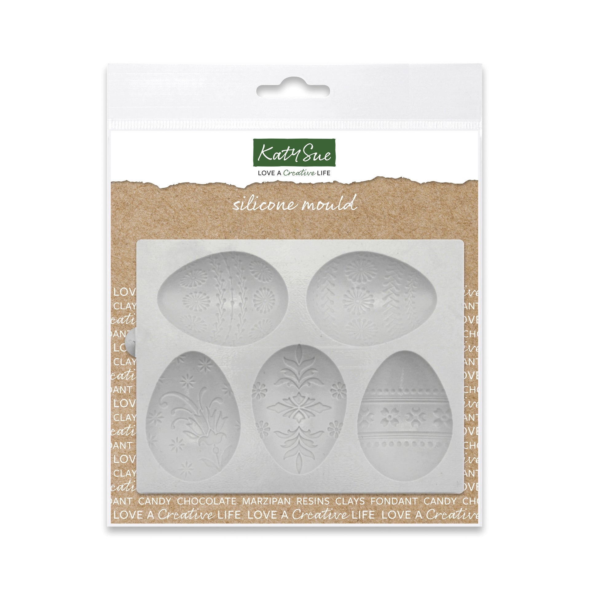 Katy Sue Moule en Silicone - Œufs de Pâques Décoratifs