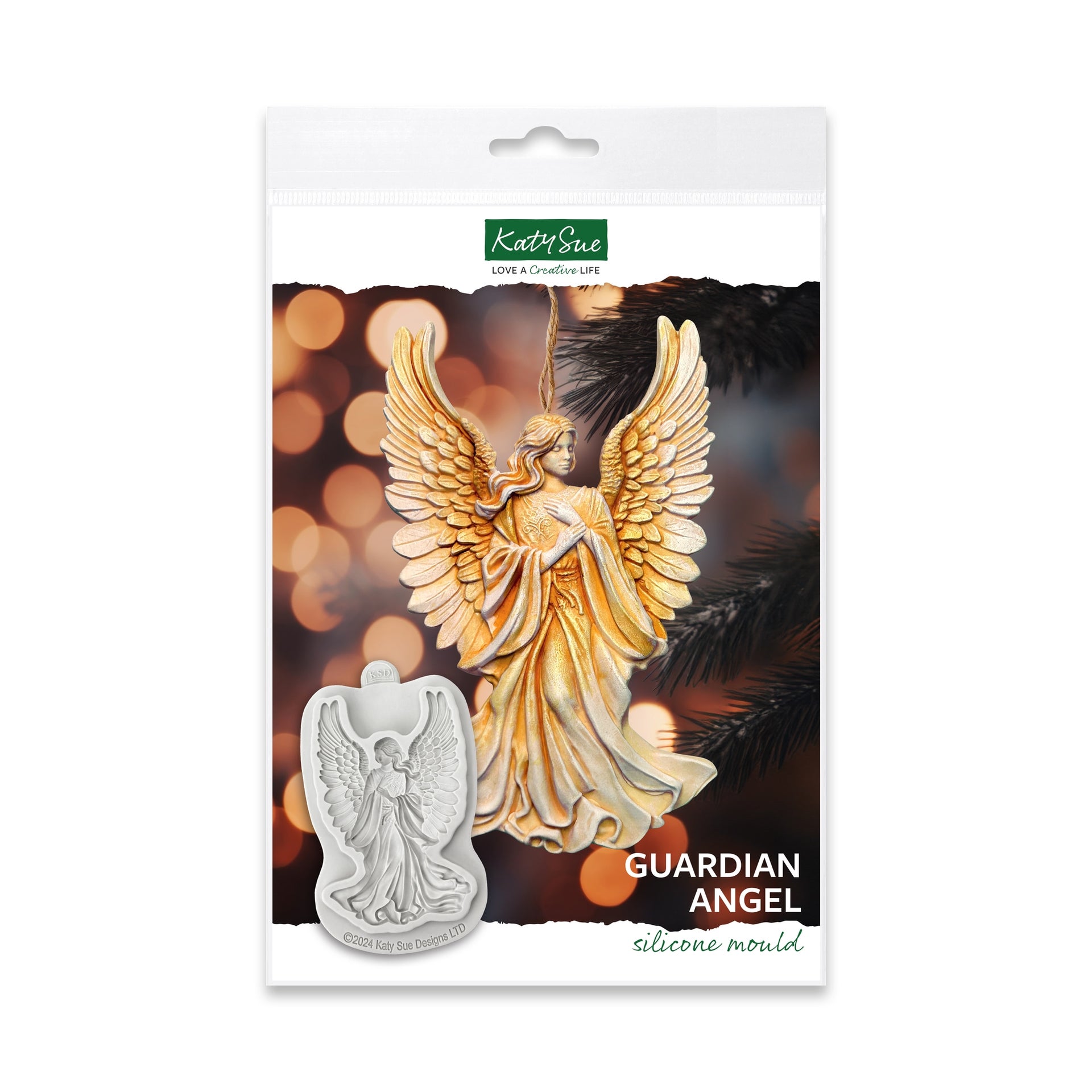 Katy Sue Silicone Mould - Ange gardien