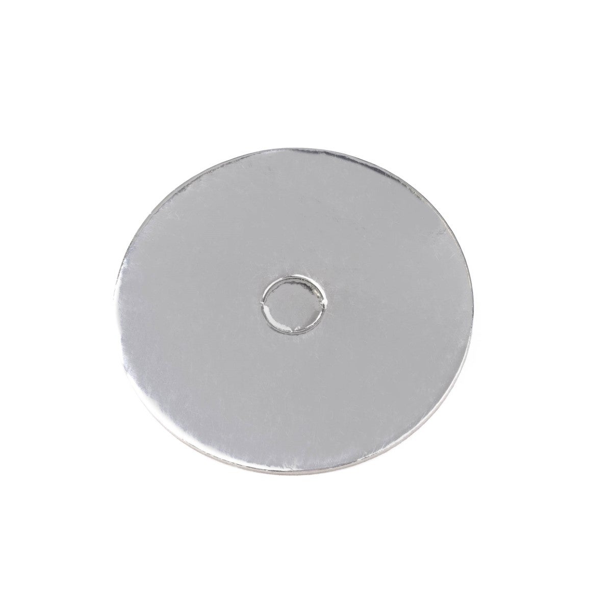 LOYAL Cake Board Rond Perforé - Argent 10cm pk/10