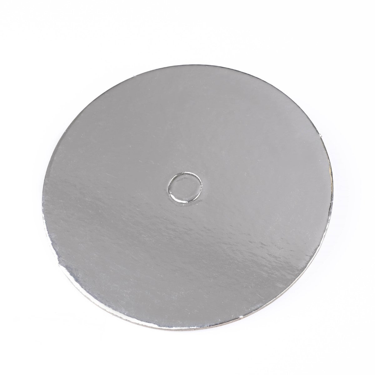 LOYAL Cake Board Rond Perforé - Argent 15cm pk/10