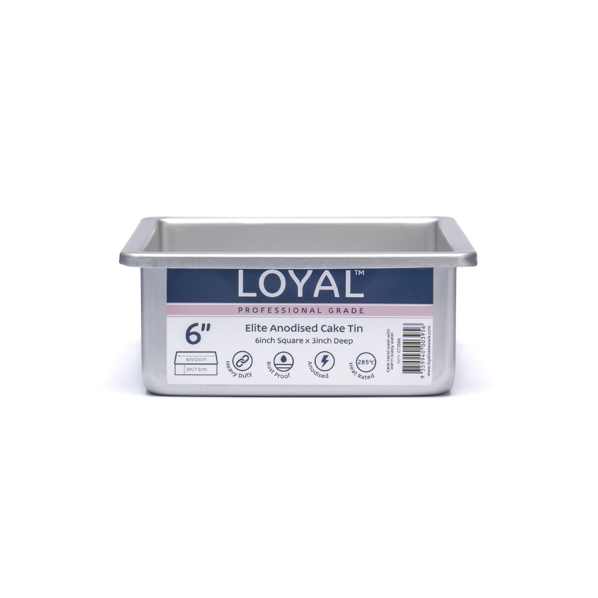 LOYAL Elite Moule à Gâteau - Carré 15cm