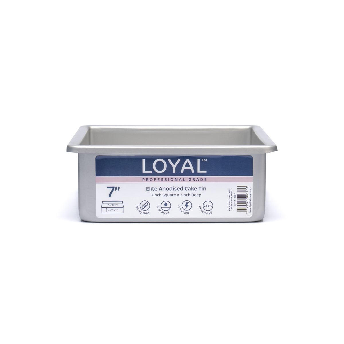 LOYAL Elite Moule à Gâteau - Carré 18cm