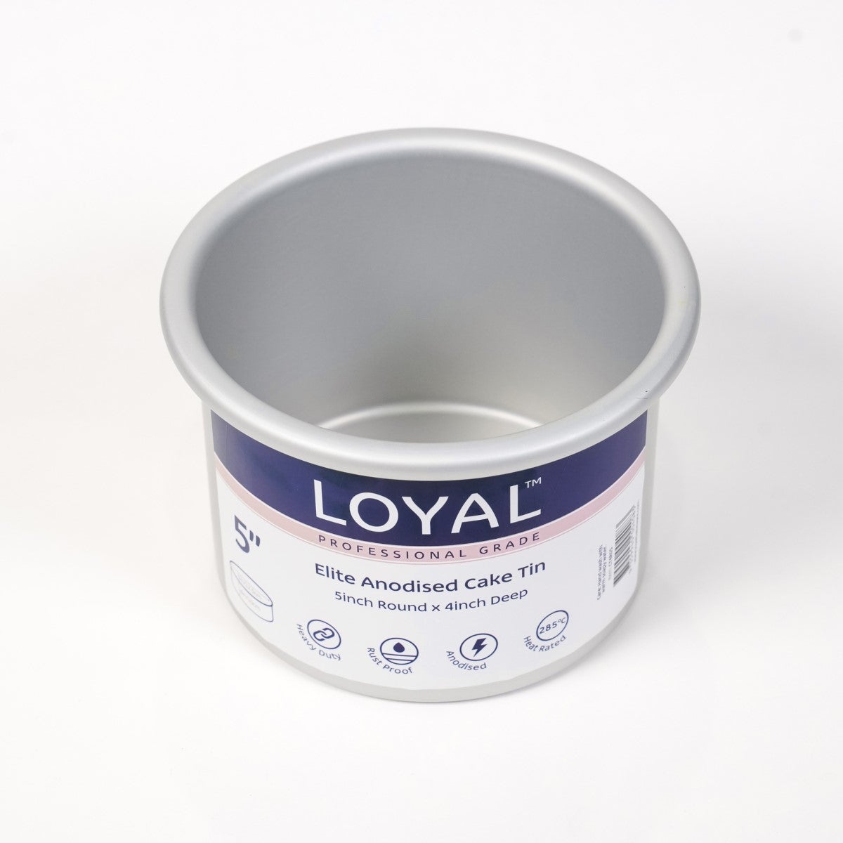 LOYAL Elite Moule à Gâteau - Rond Extra Profond Ø12,5cm