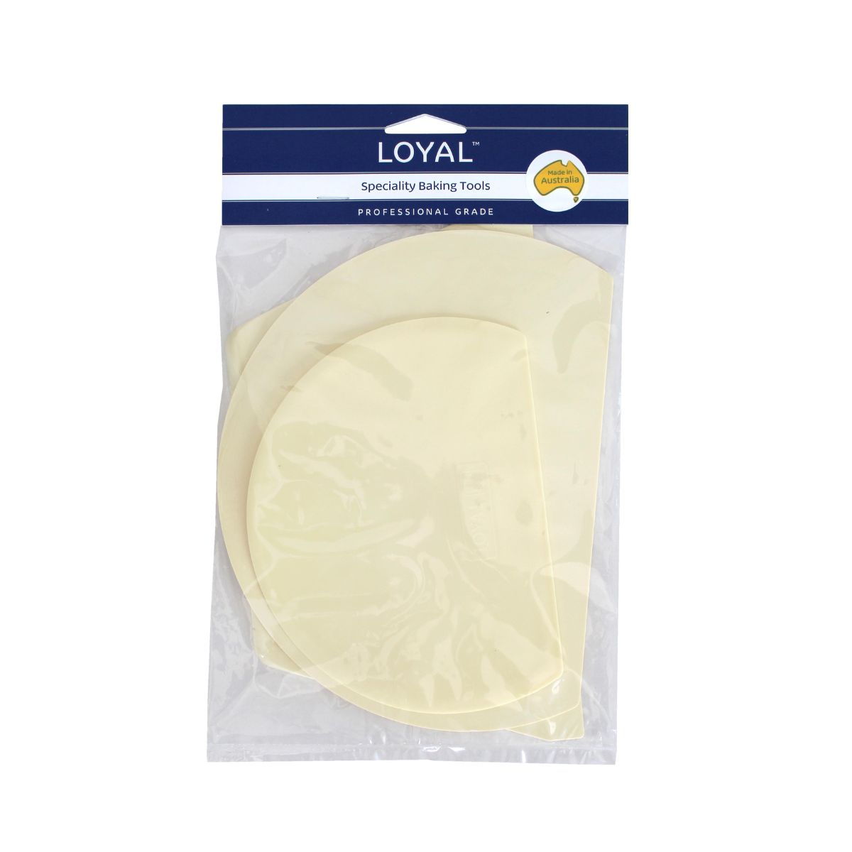 LOYAL Grattoirs en Plastique pour Gâteaux pk/3