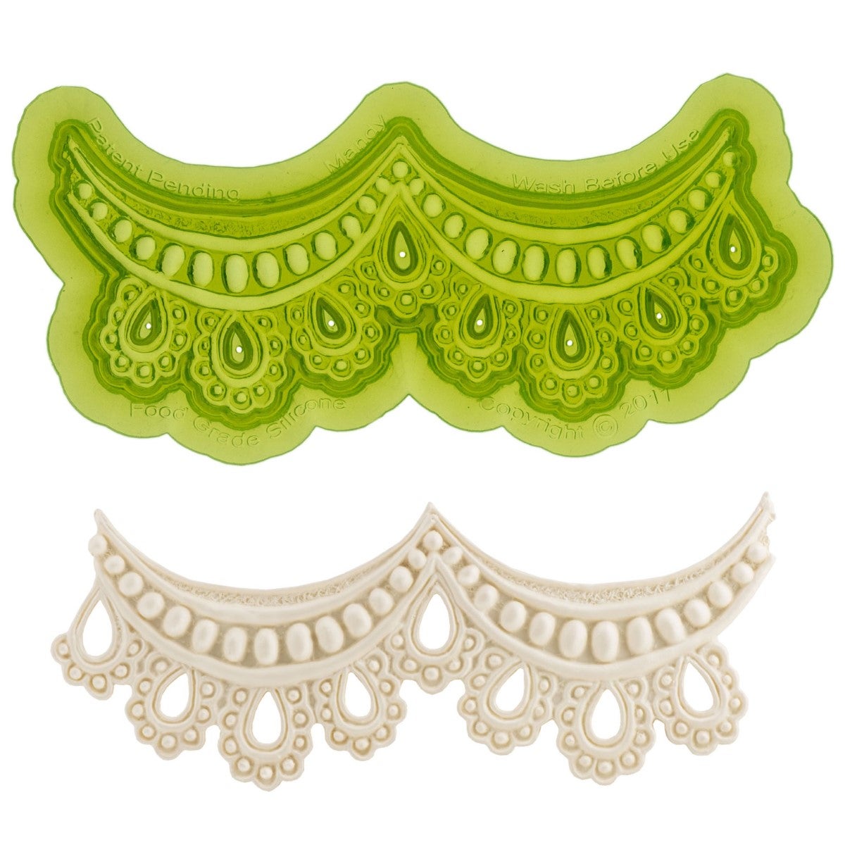 Marvelous Molds Moule en Silicone - Mandy Lace Mold