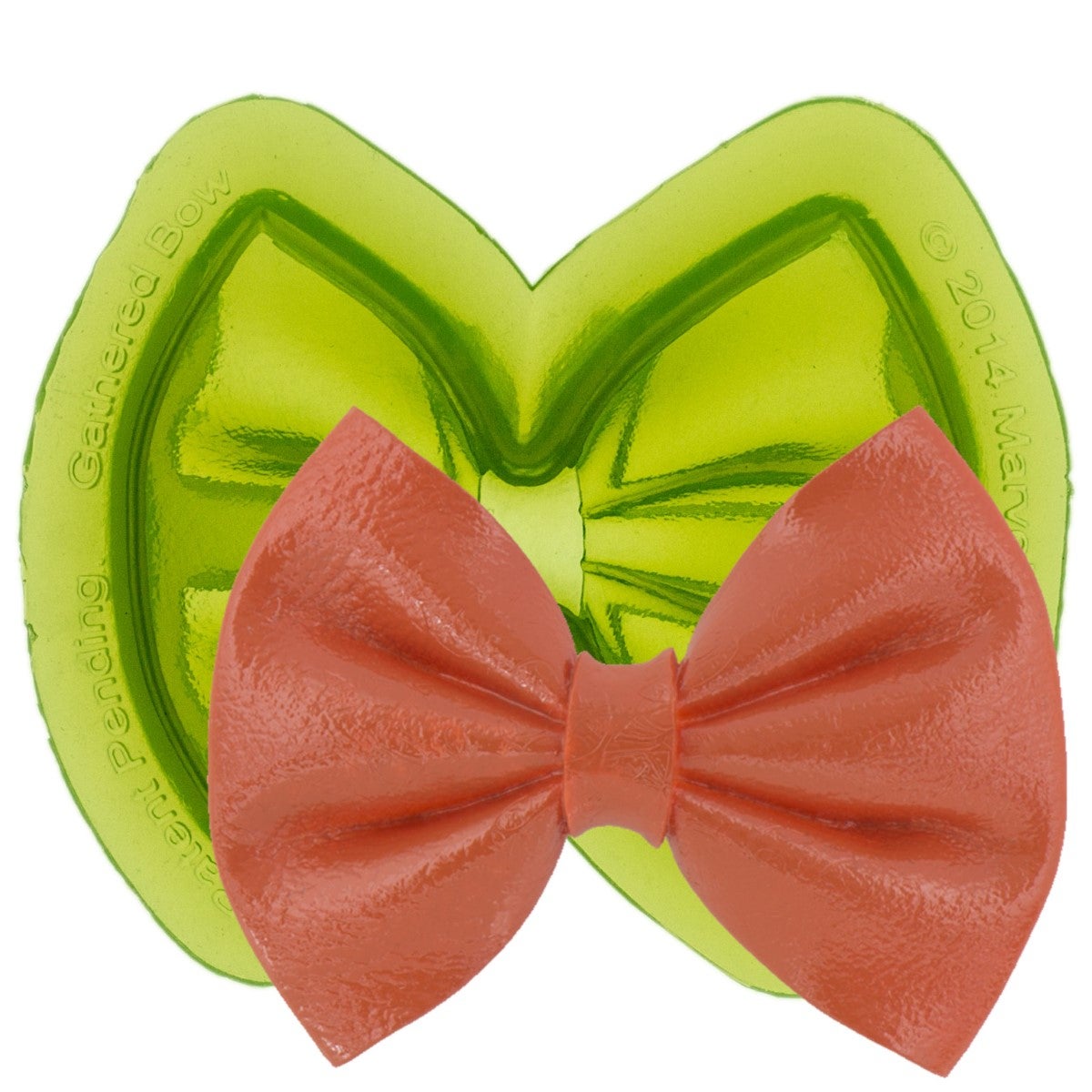 Marvelous Molds Moule en Silicone - Gathered Bow Mold
