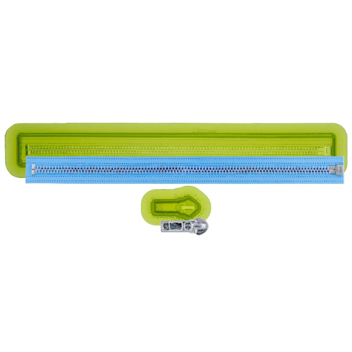 Marvelous Molds Moule en Silicone - Zipper & Pull Mold