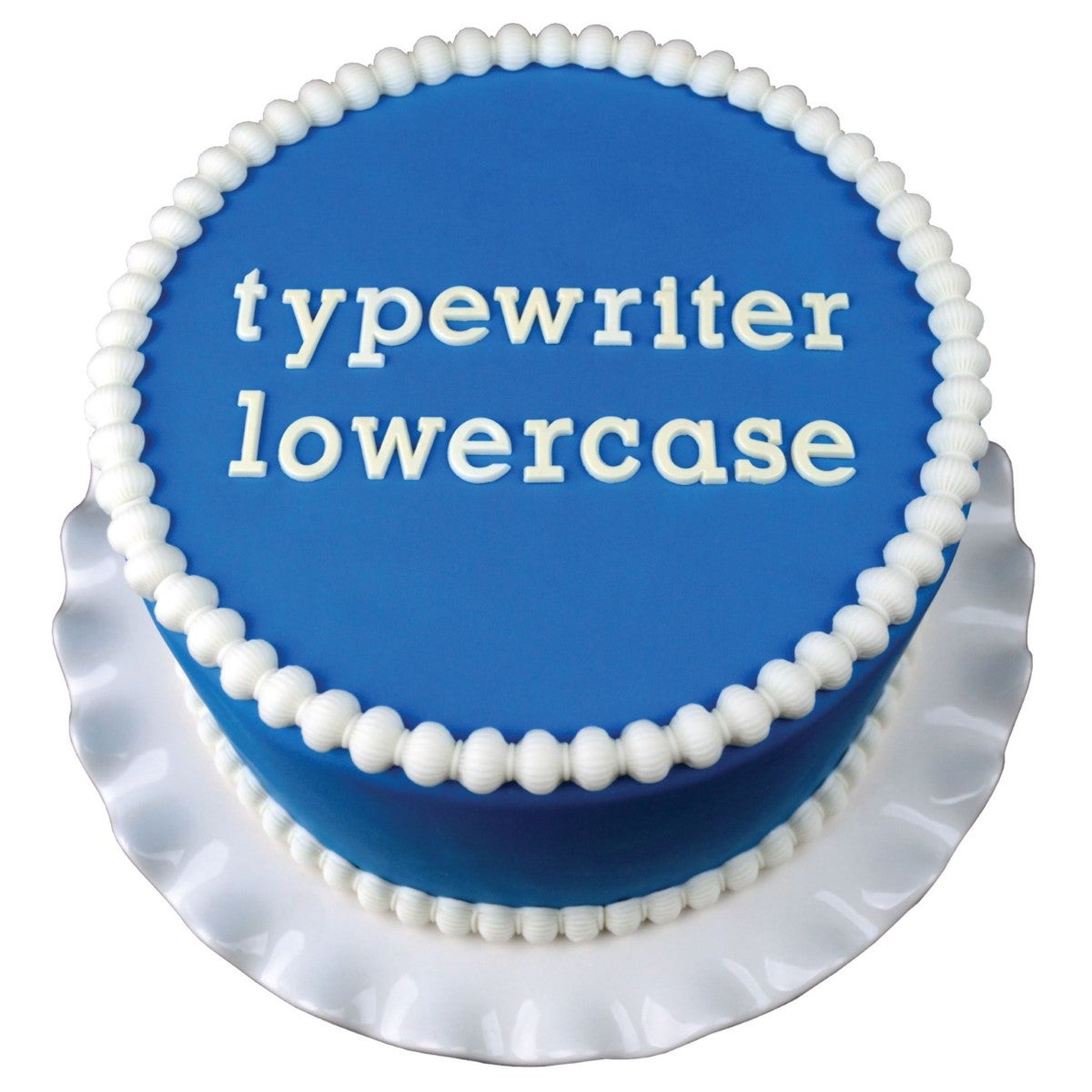 Marvelous Molds Moule en Silicone - Typewriter Lowercase Flexabet™