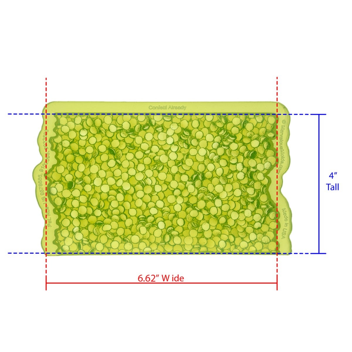 Marvelous Molds Moule en Silicone - Confetti Already Simpress