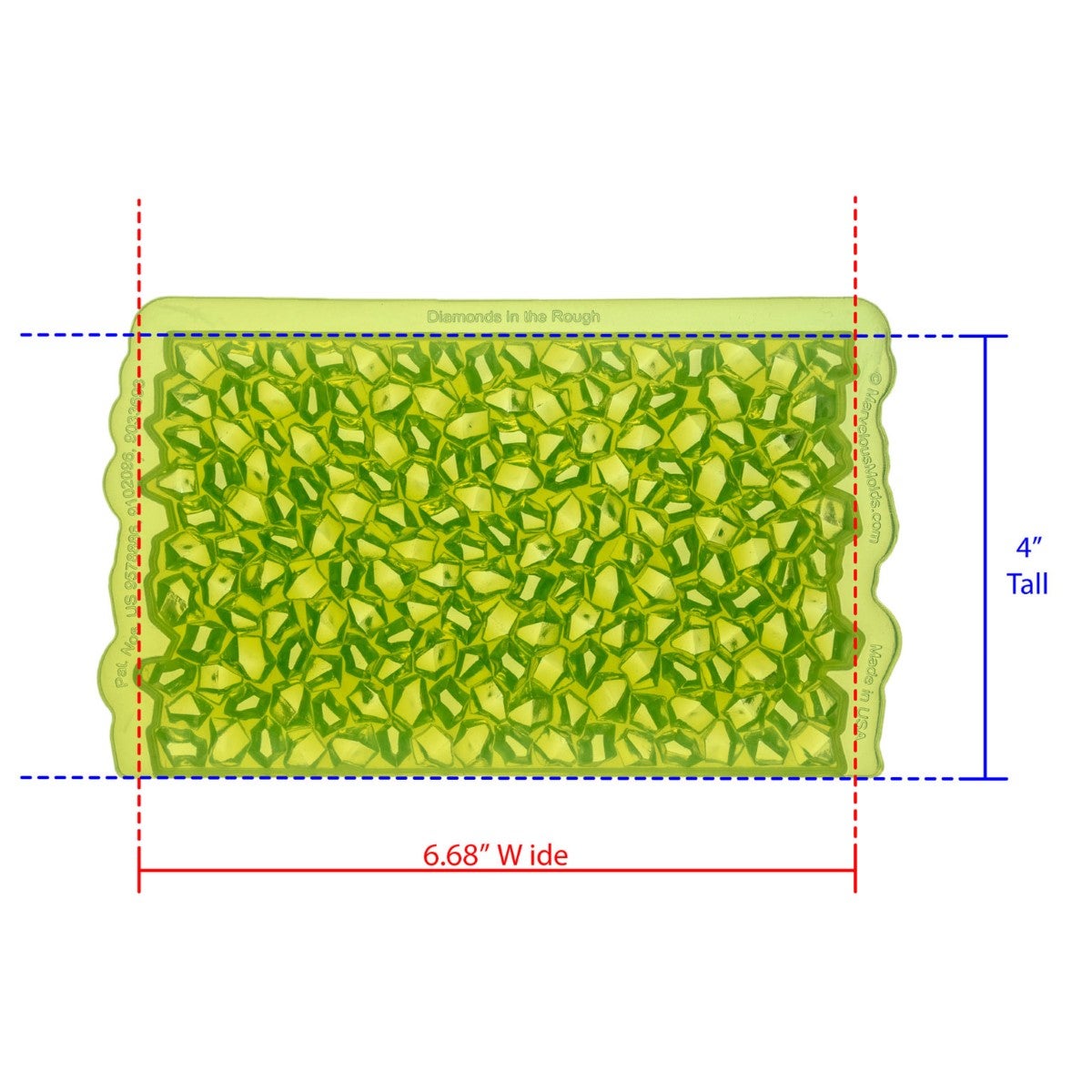 Marvelous Molds Moule en Silicone - Diamonds in the Rough