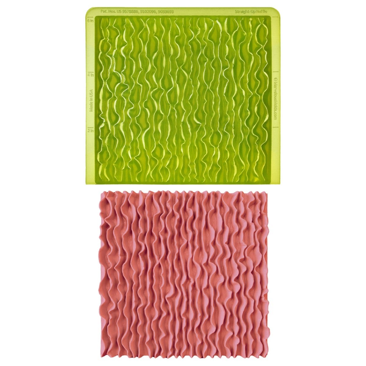 Marvelous Molds Moule en Silicone - Straight-Up Ruffle