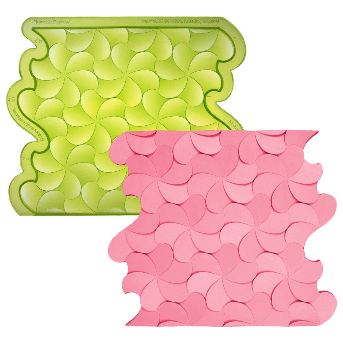 Marvelous Molds Moule en Silicone - Pirouette Simpress