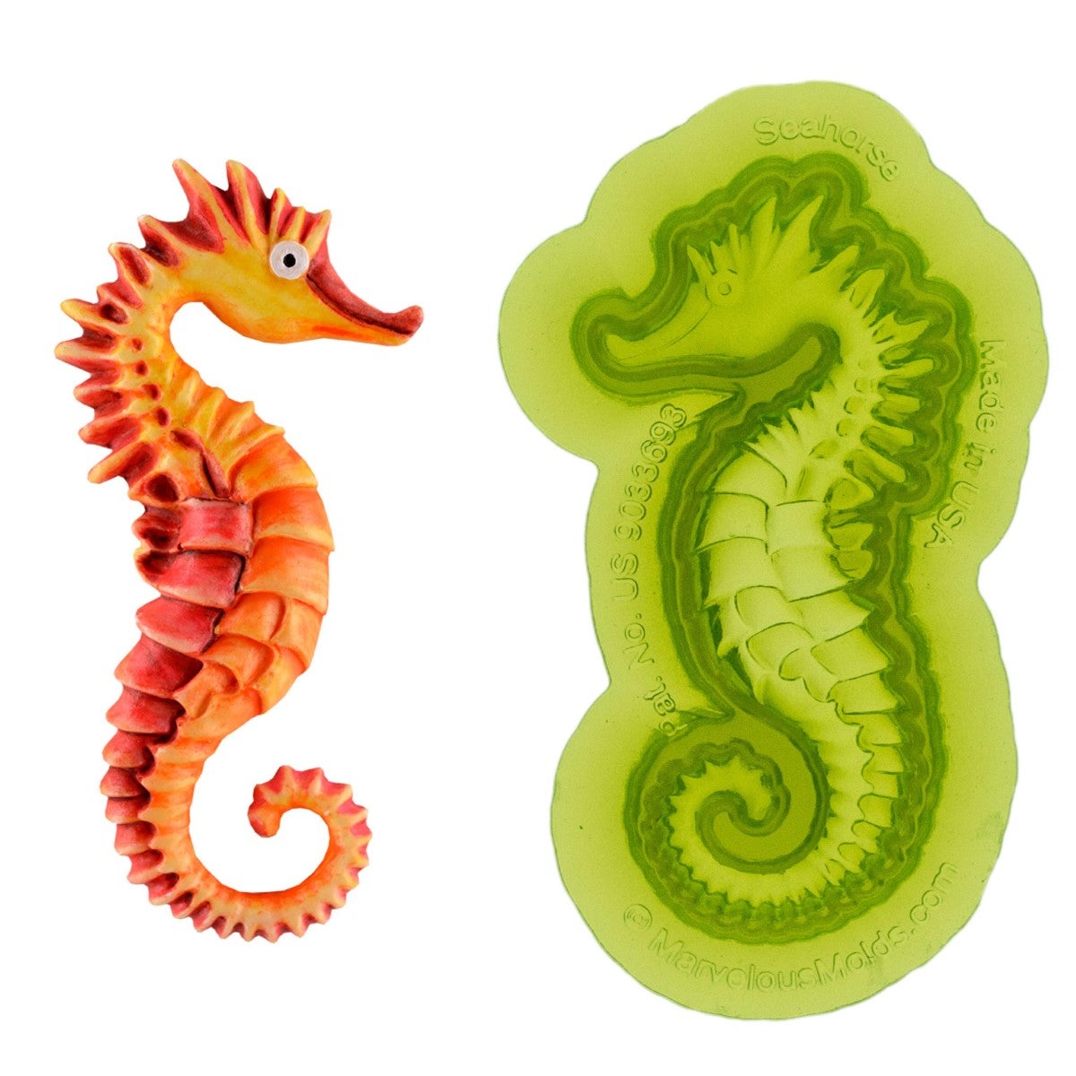 Marvelous Molds Moule en Silicone - Seahorse Mold