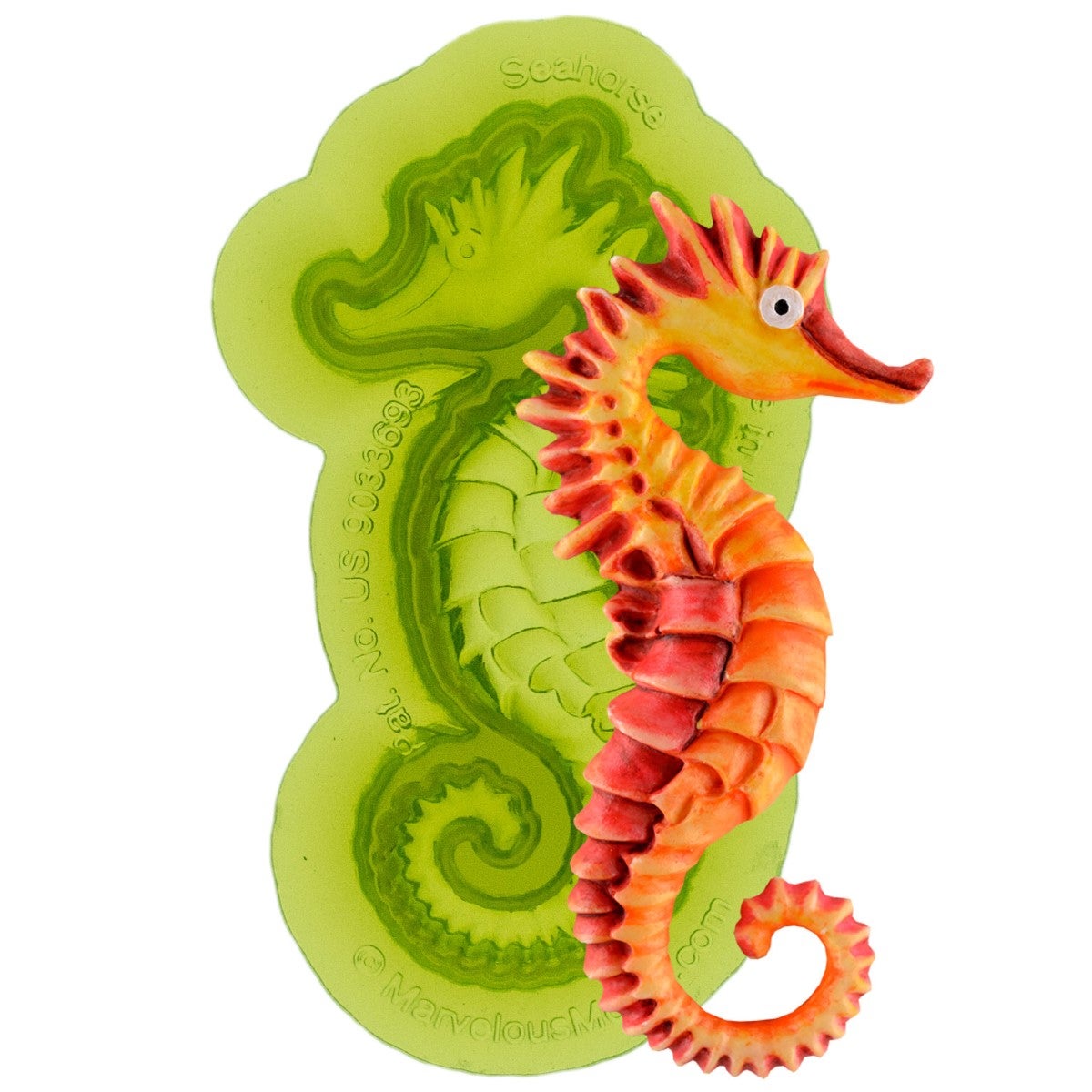 Marvelous Molds Moule en Silicone - Seahorse Mold