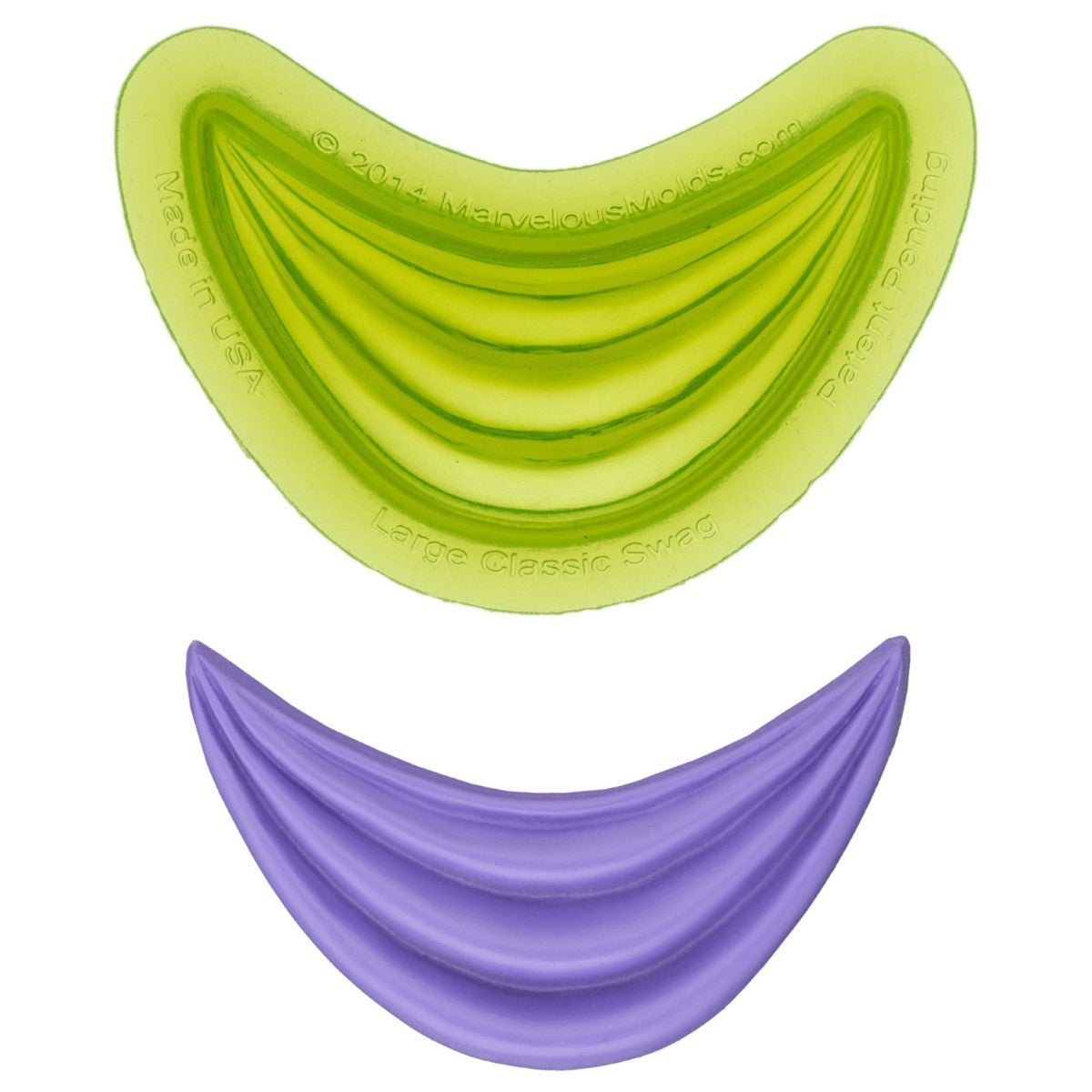 Marvelous Molds Moule en Silicone - Large Classic Swag Mold