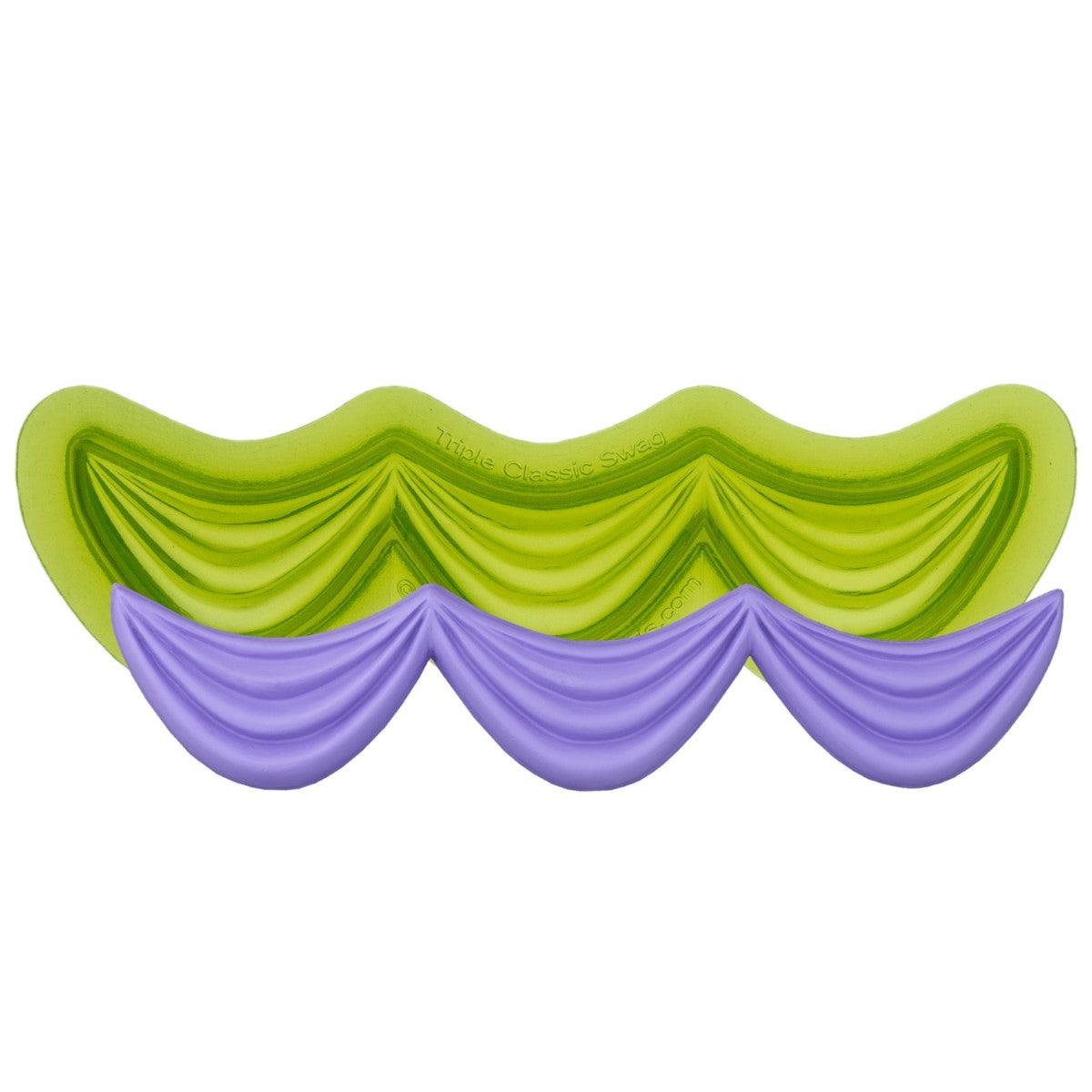 Marvelous Molds Moule en Silicone - Triple Classic Swag Mold