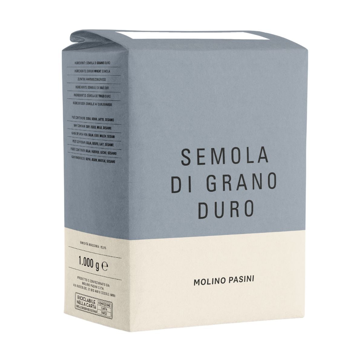 Molino Pasini Semoule de Blé Dur 1 kg
